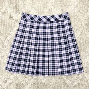🖤 Divided Pleated School Girl Skirt 2